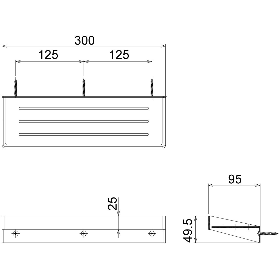 リラインス:ストリーム R・シリーズ ワイヤートレーM型 ステンレス研磨仕上 R9102-M(メーカー直送品) リラインス ワイヤートレーコーナー型 化粧棚 浴室 洗面用品