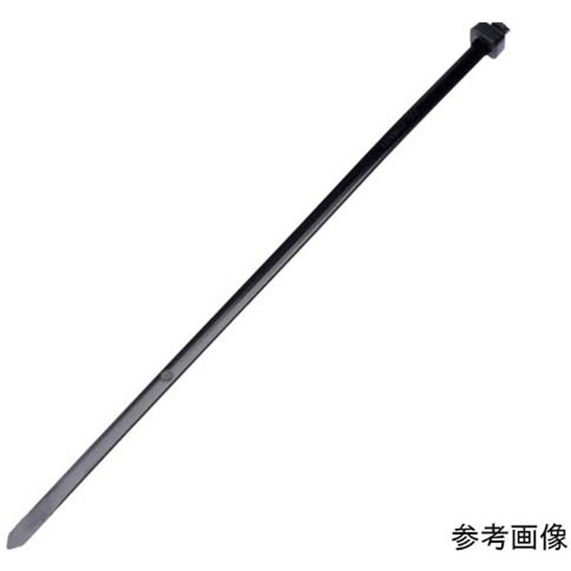 SST1M-M0 ナイロン結束バンド スタストラップ 2.4×102×0.9 耐候性タイプ 黒 1000本入 1袋(1000本) PANDUIT(パンドウイット) 【通販モノタロウ】