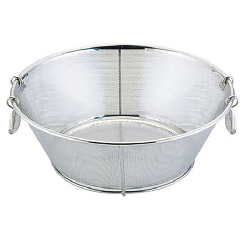 09907286 揚げざる 平底 補強付 55cm 3.0Φ 1個 YUKIWA(ユキワ/三宝産業) 【通販モノタロウ】