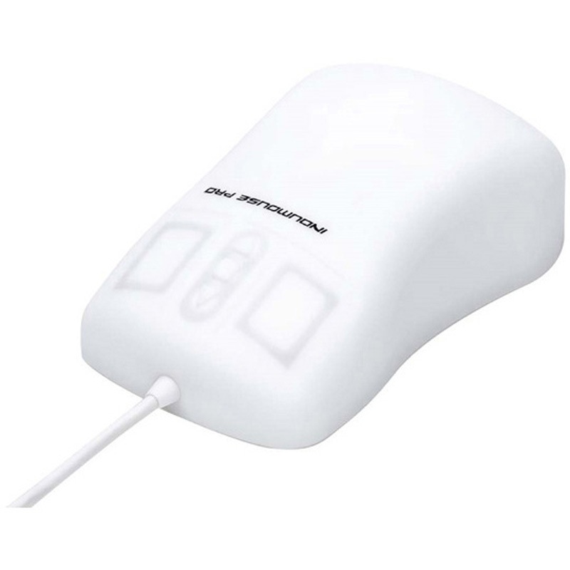 KH25201 防水ウォッシャブルマウス プラスチック 赤外線方式 IP68保護 CleanType 115×61×39mm 1個 GETT 【通販モノタロウ】