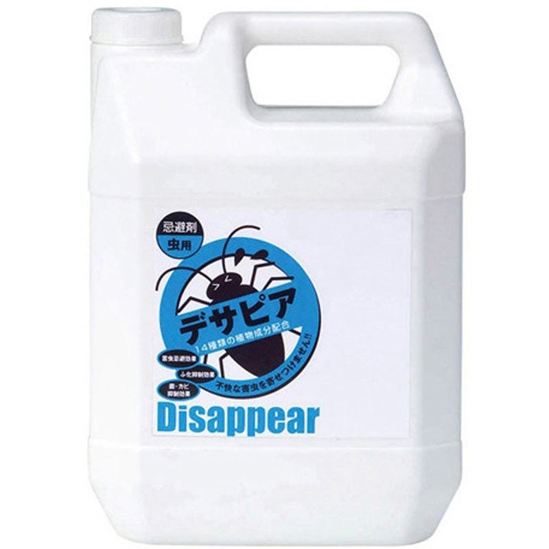 9KIH402 デサピア 不快害虫用きひ剤 液体 4L 1個 虎変堂 【通販モノタロウ】