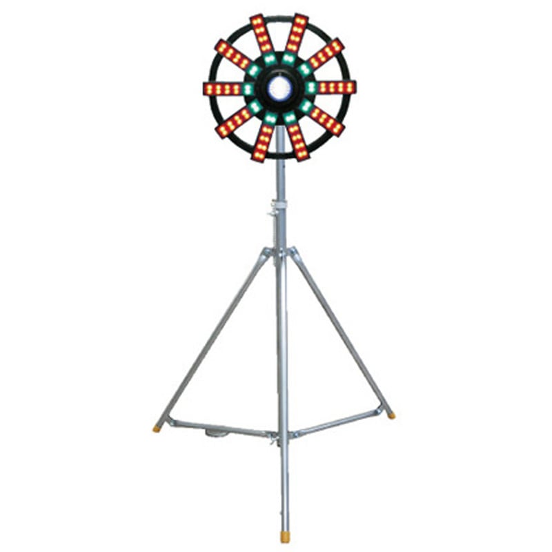 384-021 大型回転灯 三脚付 LED・キセノン 1個 アズワン 【通販モノタロウ】