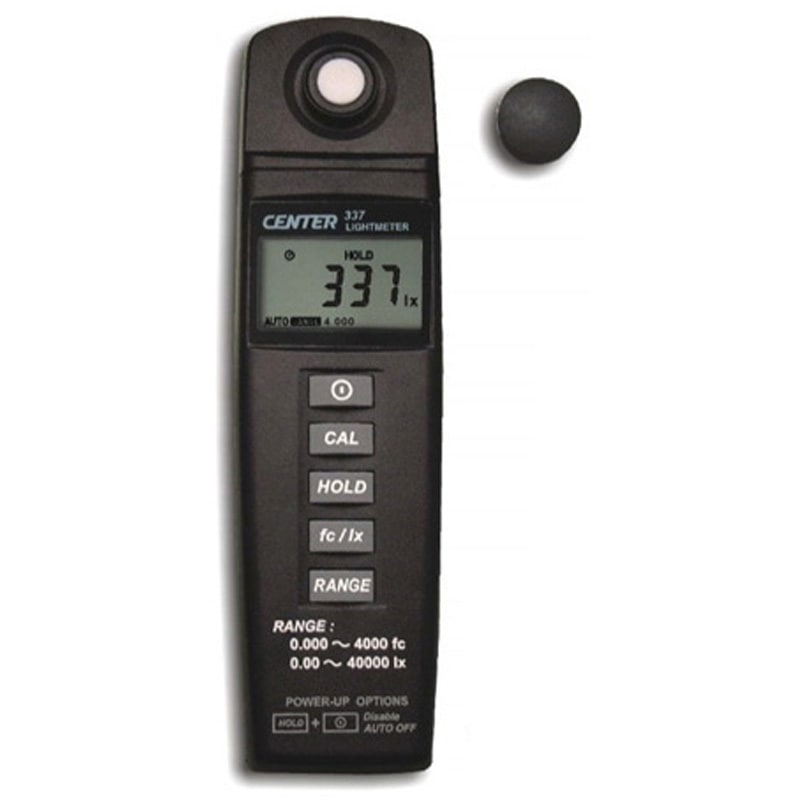 CENTER-337 照度計 L196mm×W54mm×H34mm 1個 A-Gas Japan(旧:FUSO) 【通販モノタロウ】