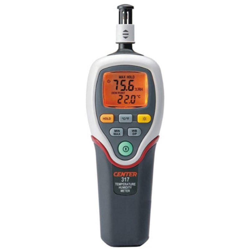 CENTER-317 温湿度・露点・湿球温度計 1個 A-Gas Japan(旧:FUSO) 【通販モノタロウ】