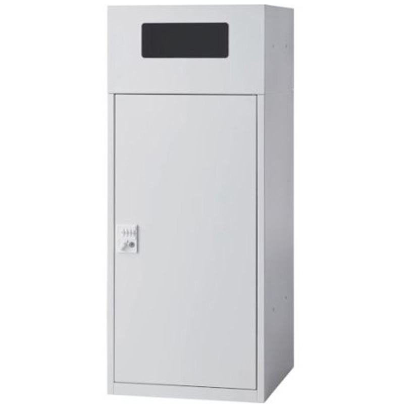 IRE-02G WH リサイクルステーション 一般ゴミ用 ホワイト 井上金庫販売 1台 IRE-02G WH