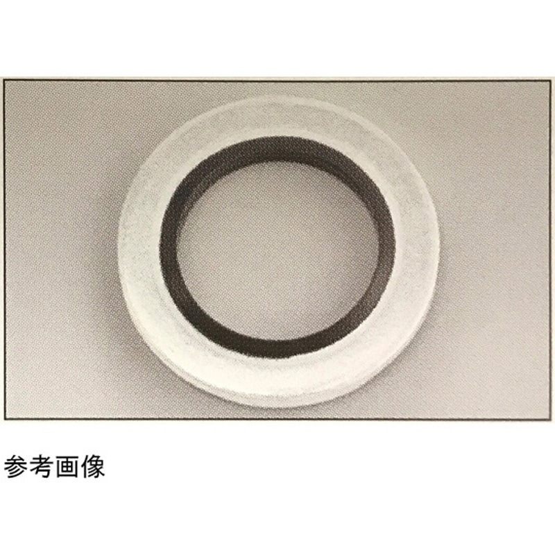 シールワッシャ SW-N型 頭付ボルト用 内径締代なし NBR SW18X27-N 100個入 1包(100個) 武蔵オイルシール工業 【通販モノタロウ】