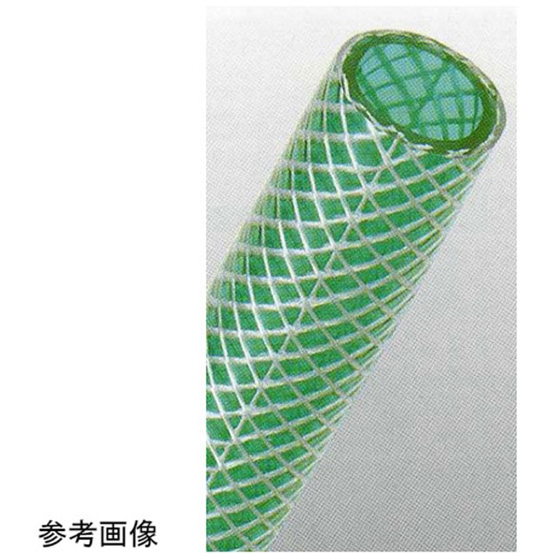 302-0000588 耐圧スーパーブレード 18×24 グリーン 50m巻 ドラム 1巻(50m) 日之出化成 【通販モノタロウ】