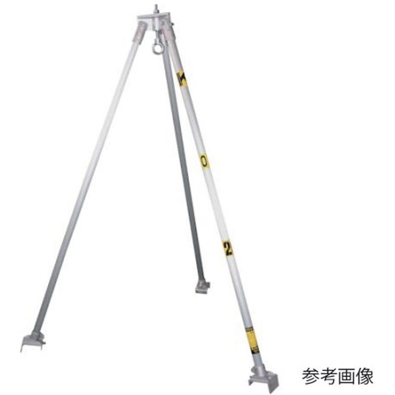 K15-2000 アルミ合金製三脚K型 定格荷重2000kg 1台 江崎機械工業 【通販モノタロウ】
