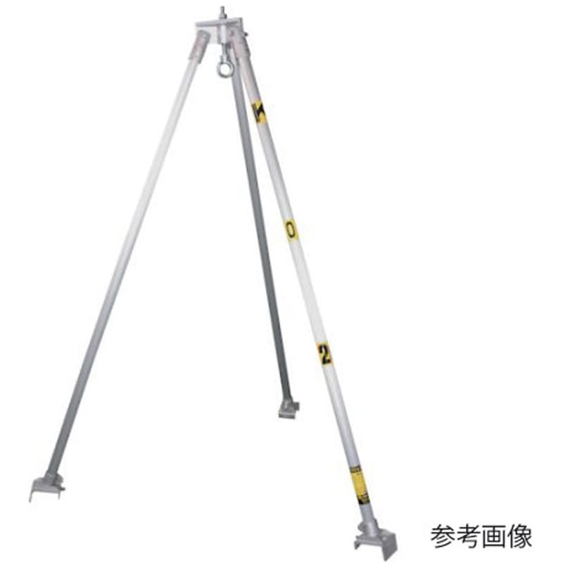 K35-1000 アルミ合金製三脚K型 定格荷重1000kg 1台 江崎機械工業 【通販モノタロウ】