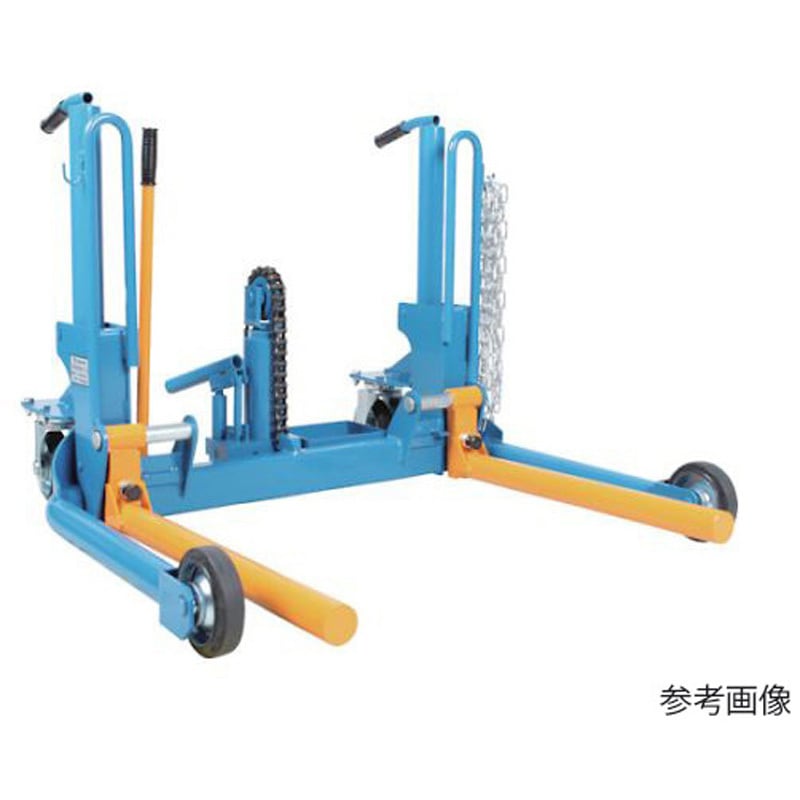 NWD-500G-C2 ホイールドーリ 1台 長崎ジャッキ 【通販モノタロウ】