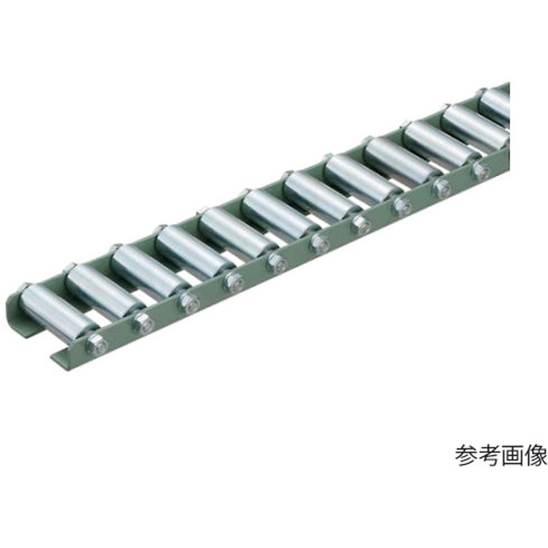 TW-3080KL-P50-2000L ホイールコンベヤ 重荷重用切削用 Φ30MM 幅80MM ピッチ50MM 機長2000MM 1台 太陽工業 【通販モノタロウ】