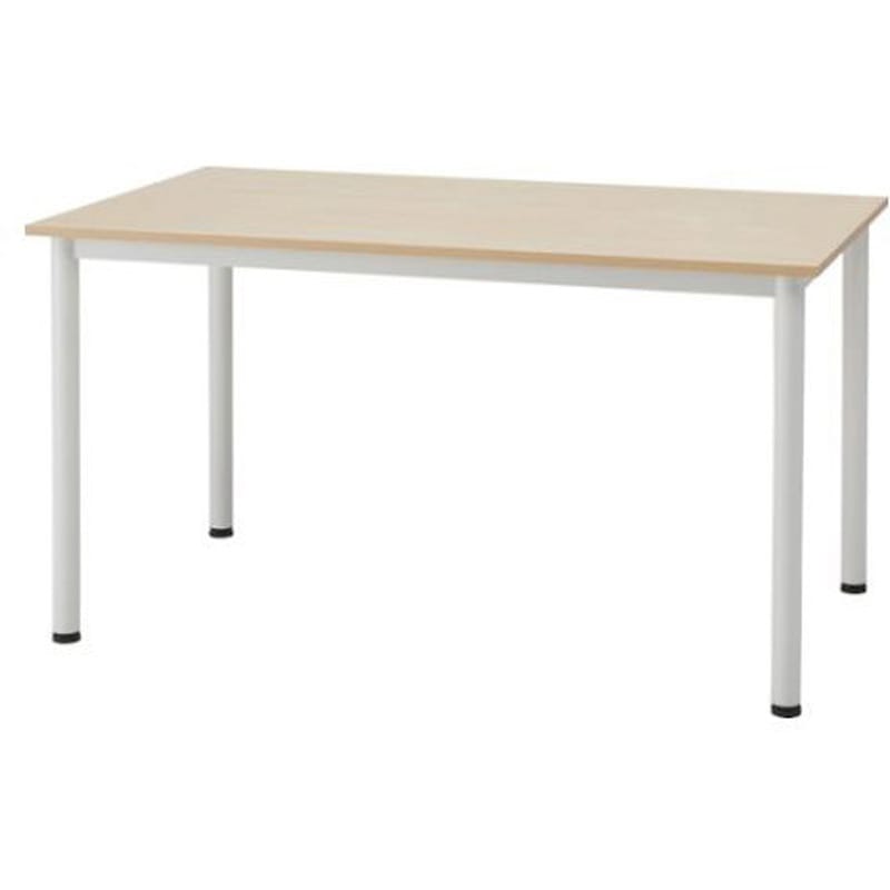 BLG-W127 NA ユーティリティテーブル 本体ホワイト 天板ナチュラル W1200D700H700 1台 井上金庫販売 【通販モノタロウ】