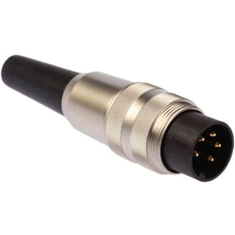 SV 50/6 Lumberg DINプラグ 5極 オス ケーブルマウント 1箱(50個) LUMBERG 【通販モノタロウ】