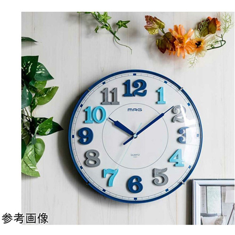 W-801 BU-Z MAG掛時計タイムブロック 1台 ノア精密 【通販モノタロウ】