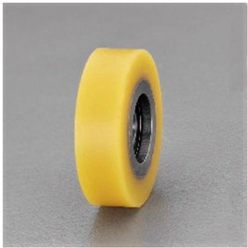 EA986RW-15 62x15mm/20mm ガイドローラー ポリウレタン製 エスコ 1個 EA986RW-15