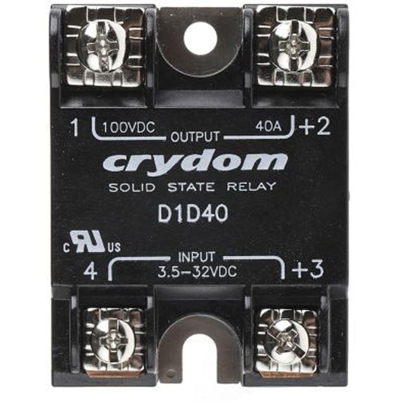 D1D40 Sensata Crydom ソリッドステートリレー 最大負荷電流:40 A 最大負荷電圧:100 V 表面実装， D1D40 1個 Sensata / Crydom 【通販モノタロウ】