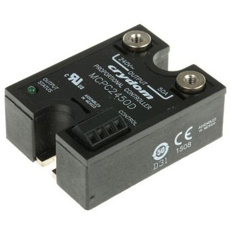 MCPC2450D Sensata Crydom ソリッドステートリレー 最大負荷電流:50 A 最大負荷電圧:280 V rms パネルマウント， MCPC2450D 1個 Sensata / Crydom 【通販モノタロウ】