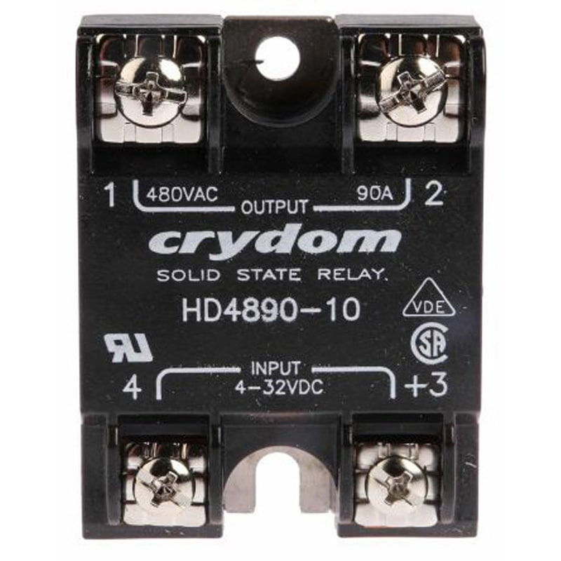 HD4890-10 Sensata Crydom ソリッドステートリレー 最大負荷電流:90 A 最大負荷電圧:530 V パネルマウント， HD4890-10 1個 Sensata / Crydom 【通販モノタロウ】