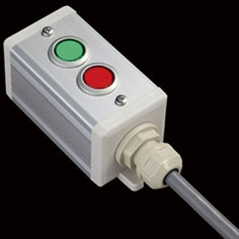 AIO-M213 スイッチ2点R(GR)1m/1点+ブラケット SUS(エスユーエス) 配線あり 防塵 5,794円