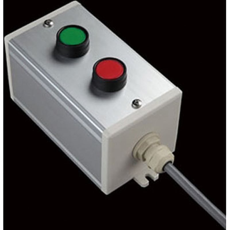 NGC-21C スイッチ2点R(GR)1m/1点+ブラケット SUS(エスユーエス) 配線あり 防塵