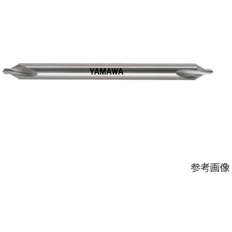 CD-SL-100-2 ロングシャンク弱ねじれ溝A形60° センタ穴ドリル CD-SL L100 2X60°X6 1本 YAMAWA(ヤマワ/弥満和製作所) 【通販モノタロウ】