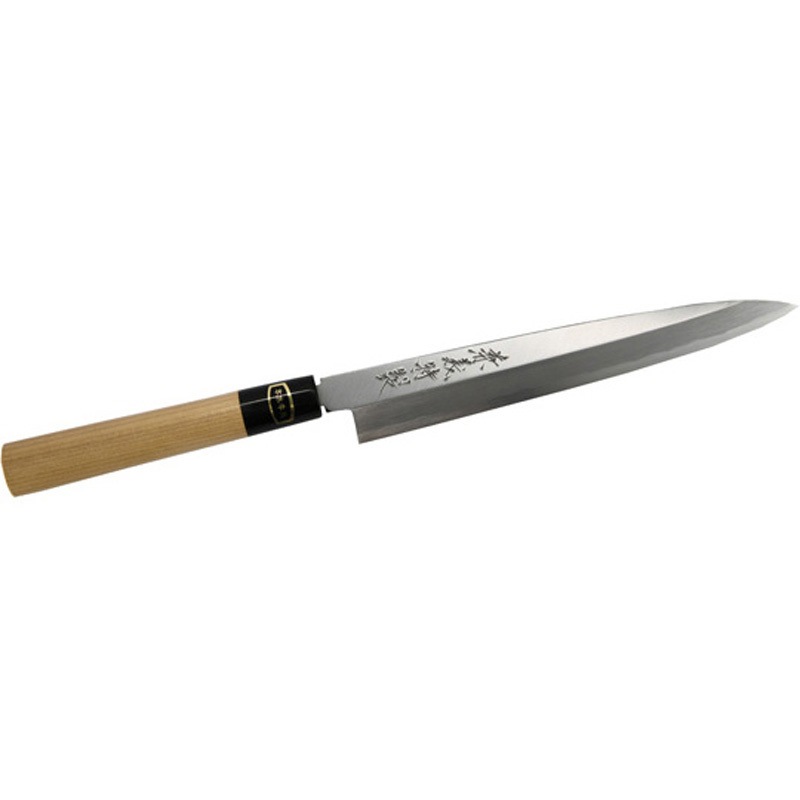 柳刃包丁 水牛柄 柳刃 青鋼 水牛柄 8寸（240mm） | 刃物の老舗 本家かね惣 | 【公式