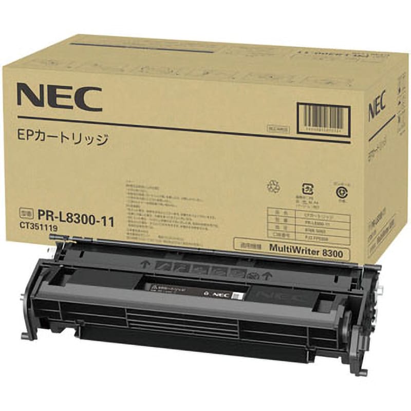 PR-L8300-11 純正トナーカートリッジ NEC PR-L8300 1本 NEC 【通販サイトMonotaRO】
