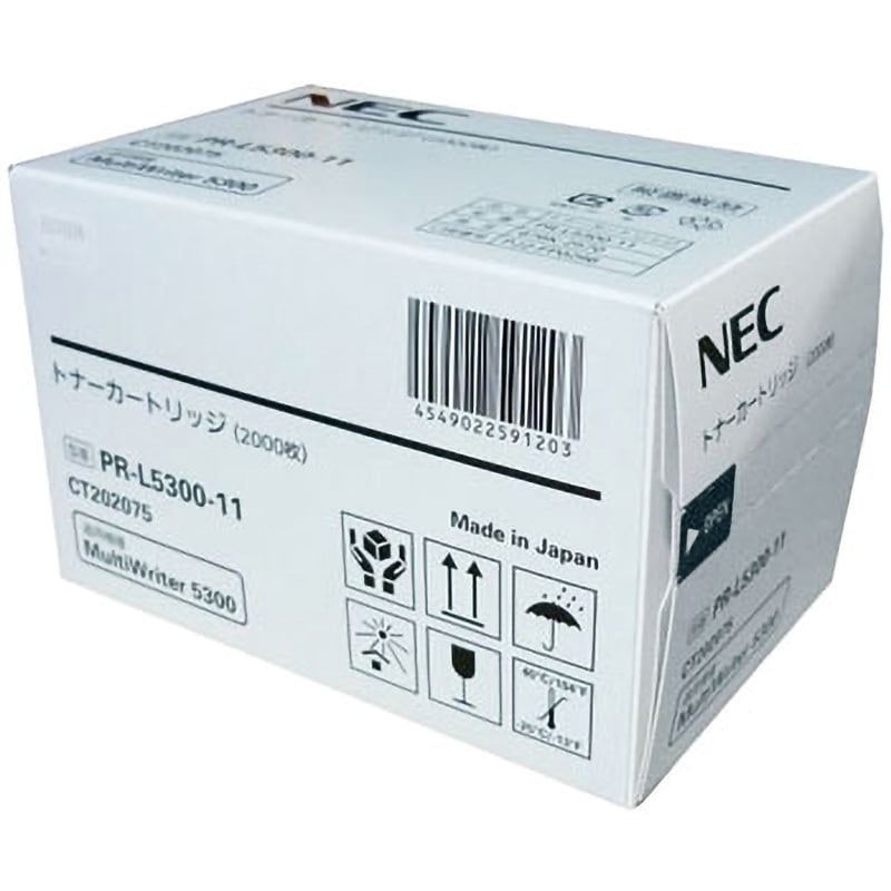 PR-L5300-11 NEC 純正カートリッジ NEC PR-L5300 1本 NEC 【通販サイトMonotaRO】
