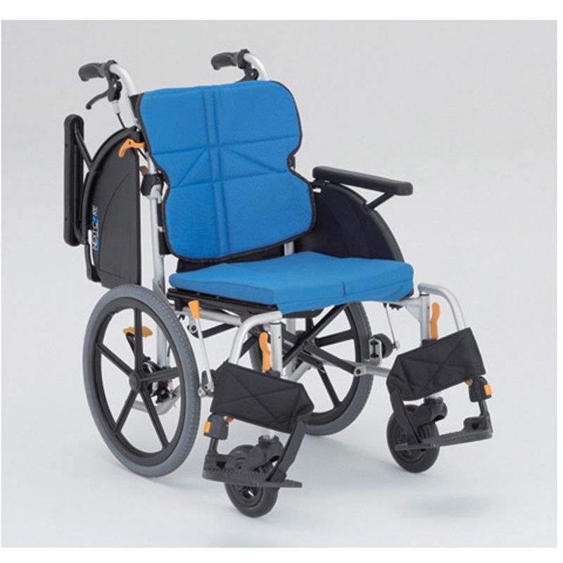 松永製作所 介助用 多機能 軽量コンパクト 車椅子 NEXT-41B NEXT