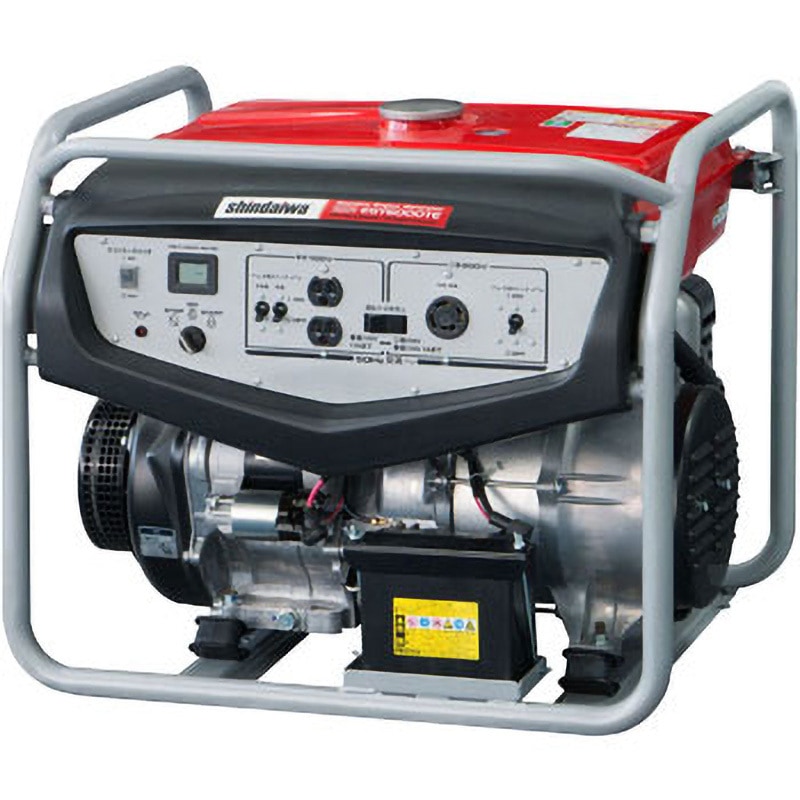 EGY6000TE-A 三相ガソリンエンジン発電機 1台 新ダイワ 【通販モノタロウ】