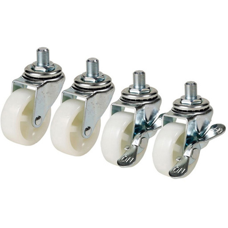 375-06 ミニクリーンBOX専用キャスター 4個入 アズワン 1セット(4個) 375-06