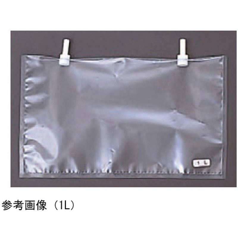 3008-93305 テドラーバッグ 5L 両口ミニバルブ付スリーブ6Φ アズワン 1枚 3008-93305