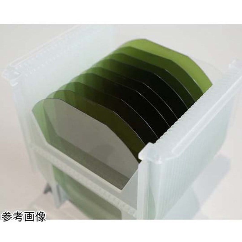 単結晶SiCアズスライスウエハ 4インチ・4H-N プロダクショングレード 1枚 IV-SemiteC 【通販モノタロウ】