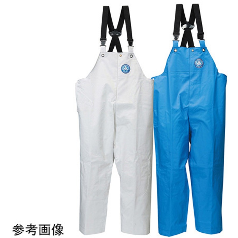 RA-98 サロペット前ファスナー付 Mサイズ ホワイト 1着 阪神素地 【通販モノタロウ】