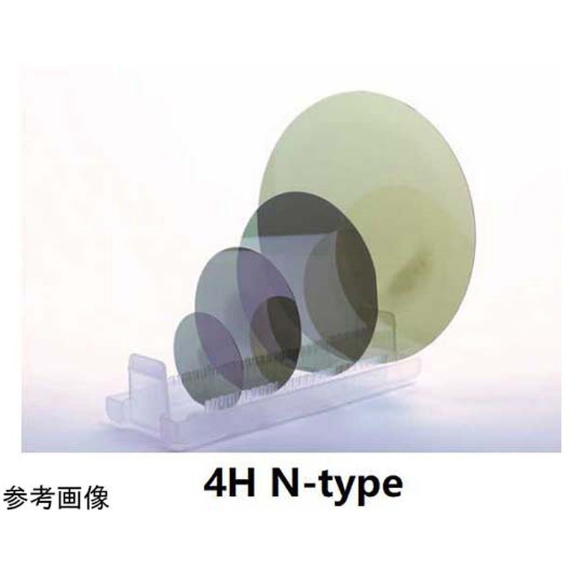 単結晶SiCウェハ 6インチ・4H-N プロダクショングレード 1枚 TanKeBlue 【通販モノタロウ】