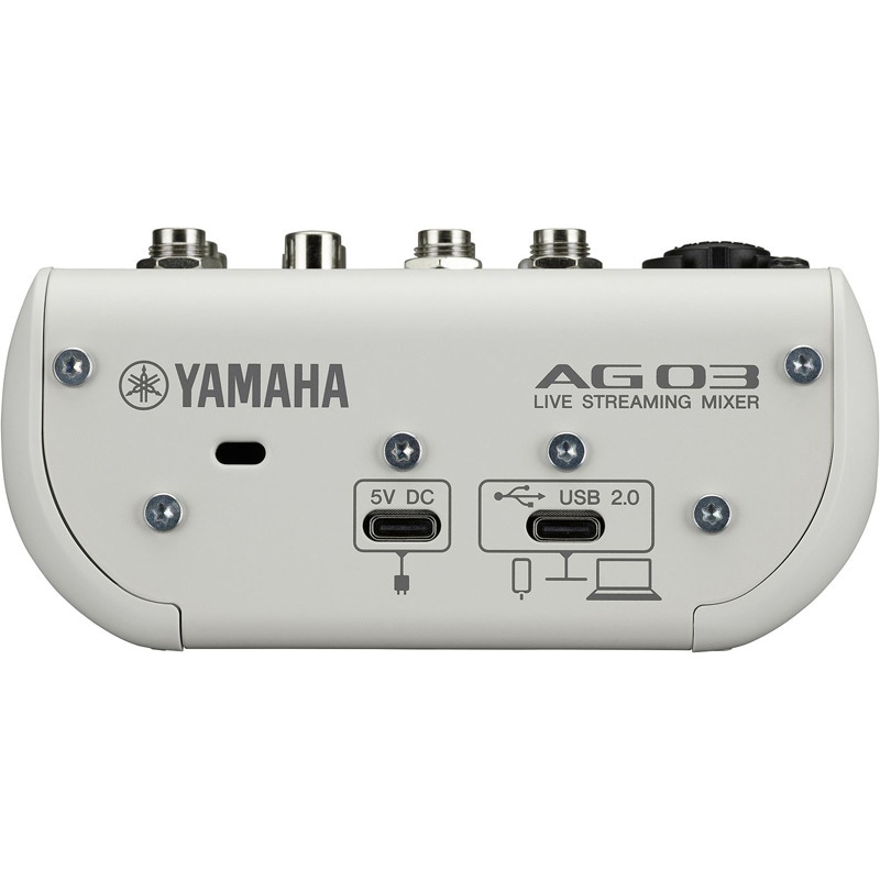 AG03MK2 W ミキシングコンソール ホワイト 1本 YAMAHA(ヤマハ) 【通販