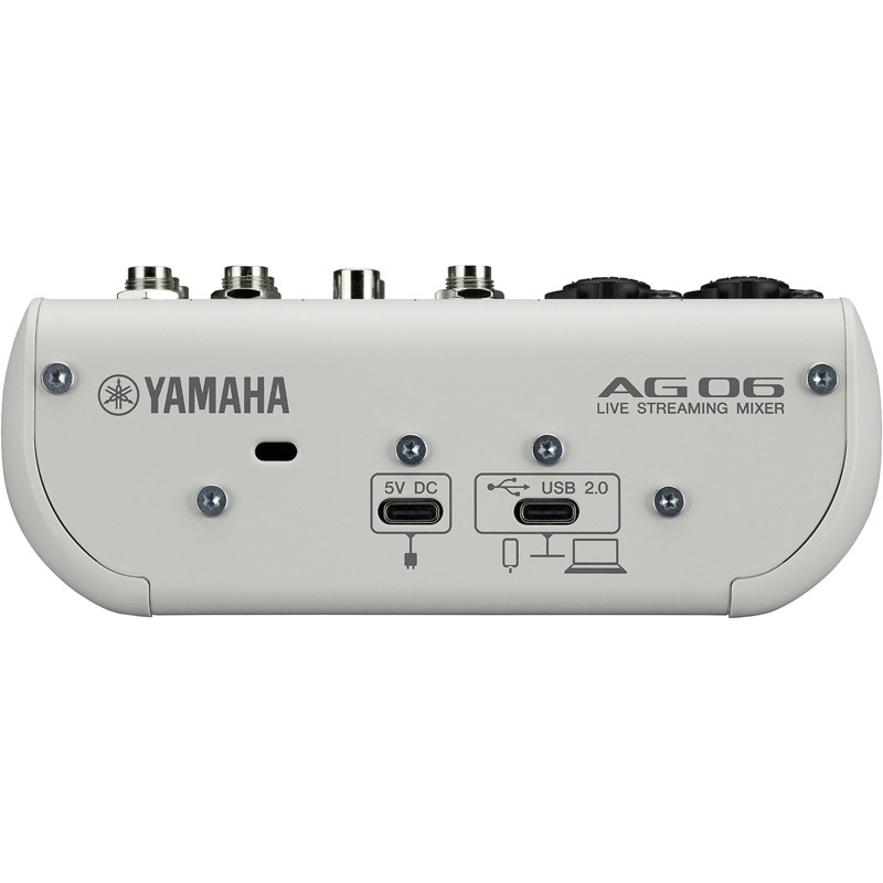 AG06MK2 W ミキシングコンソール ホワイト 1本 YAMAHA(ヤマハ) 【通販