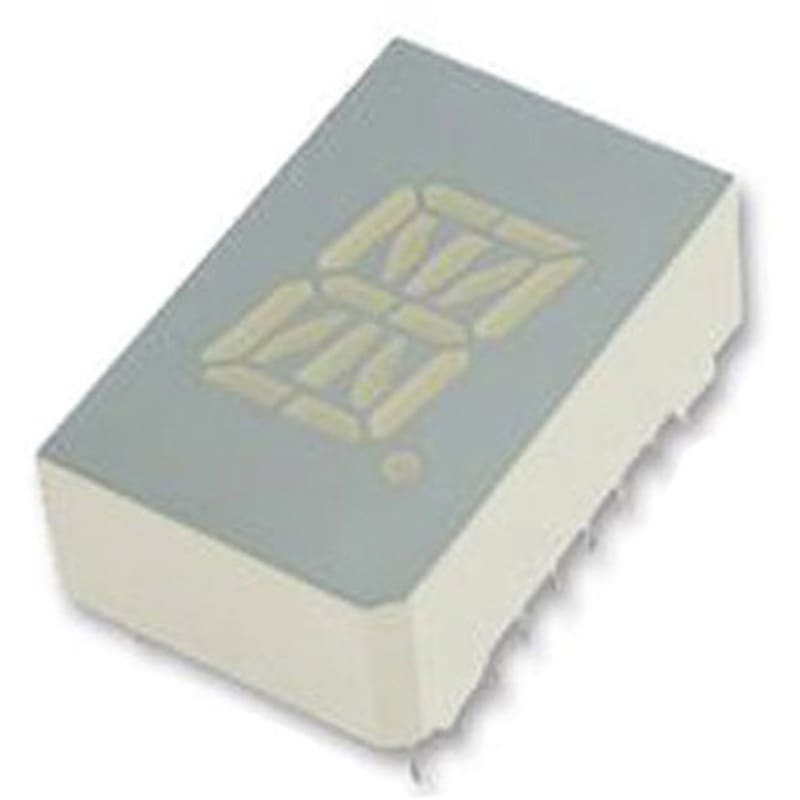 PSC05-11SURKWA Kingbright LEDディスプレイ， 単桁桁， 赤， 英数字表示器， 16セグメント， PSC05-11SURKWA 1セット(19個) KINGBRIGHT 【通販モノタロウ】 11,684円