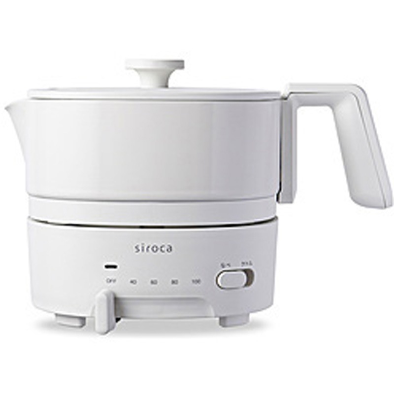 SKM251C おりょうりケトル ちょいなべ アイボリー SK-M251(C) [1.0L] 1個 siroca 【通販モノタロウ】 10,345円