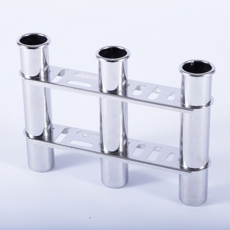 ステンレス SUS316 3連ロッドホルダー 1個 トップウォーター 【通販モノタロウ】