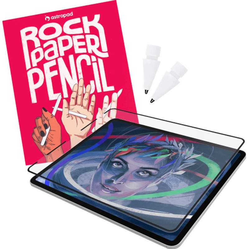 RPPR7 astropad iPad用保護シート&Apple Pencil用ペン先 Rock Paper Pencil R7 rpp-r7 Astropad 対応インチサイズ11インチ  RPPR7