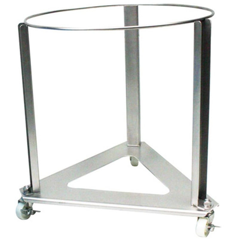 s76-002 ザル置台用 ステンレス三角台車 ザルカゴ#30用 1台 エム・あい 【通販モノタロウ】