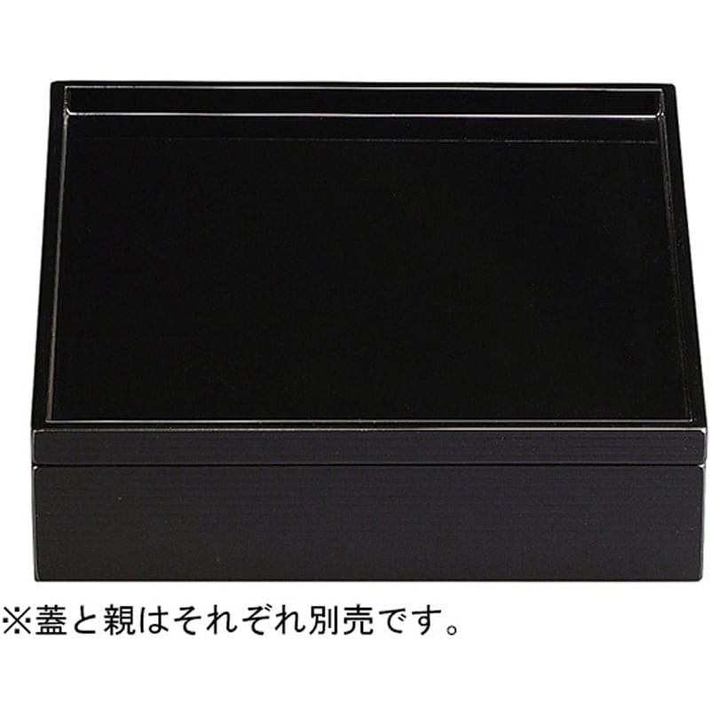 21032501 木製8.5寸 盆印籠松花堂 黒千筋 蓋 1個 福井クラフト 【通販モノタロウ】