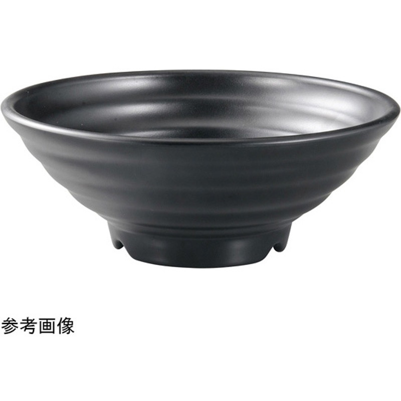 83360420 Φ35.5cm ビッグロクロ目鉢 黒マット 1個 福井クラフト 【通販モノタロウ】