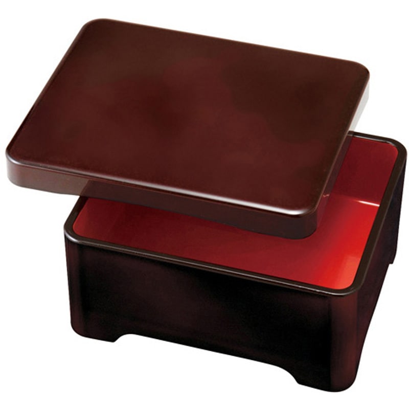 40420450 共足丼重 溜内朱本漆塗 蓋親 1個 福井クラフト 【通販モノタロウ】