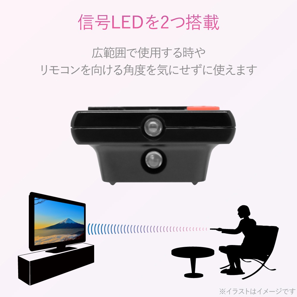 Erc Tv01bk So かんたんtvリモコン ソニー ブラビア用 1個 エレコム 通販サイトmonotaro