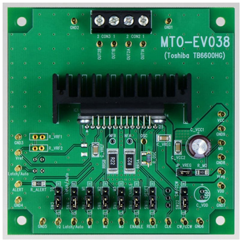 MTO-EV038(TB6600HG) ステッピングモータドライバIC TB6600HG 評価基板 1個 マルツエレック 【通販モノタロウ】
