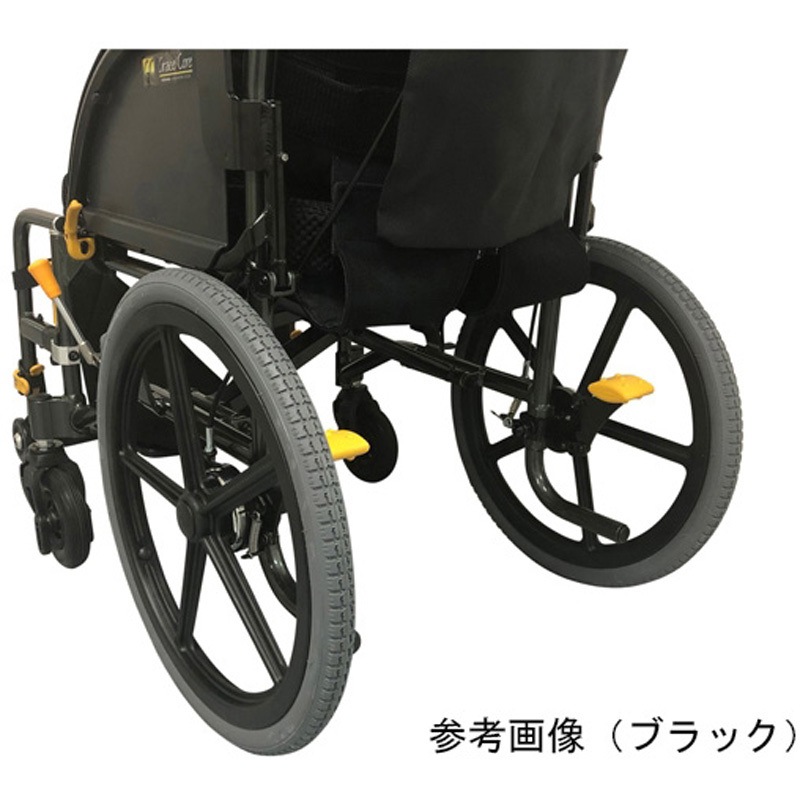 GRC-41BD M-14 アルミ製介助式車椅子 ドラロックフットブレーキ仕様