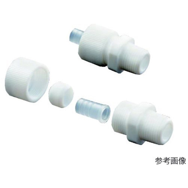 NR0518013 フッ素樹脂フレキシブルチューブジョイント 15.5X17.0 R3/4 アズワン 1個 NR0518013