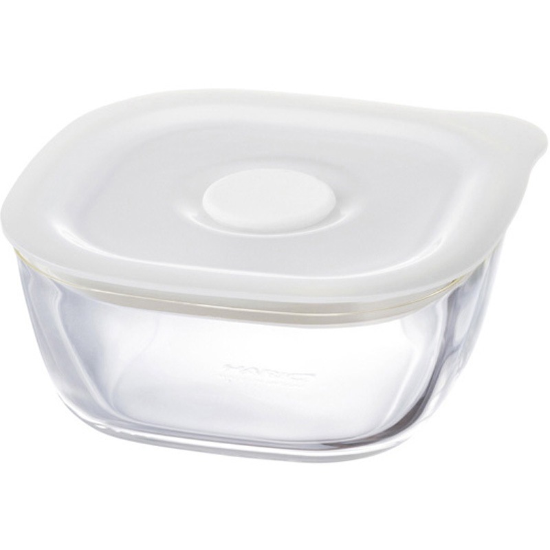 KSTM-25-TW 耐熱ガラス製密閉保存容器・角250 36個入 1箱(36個) HARIO 【通販モノタロウ】